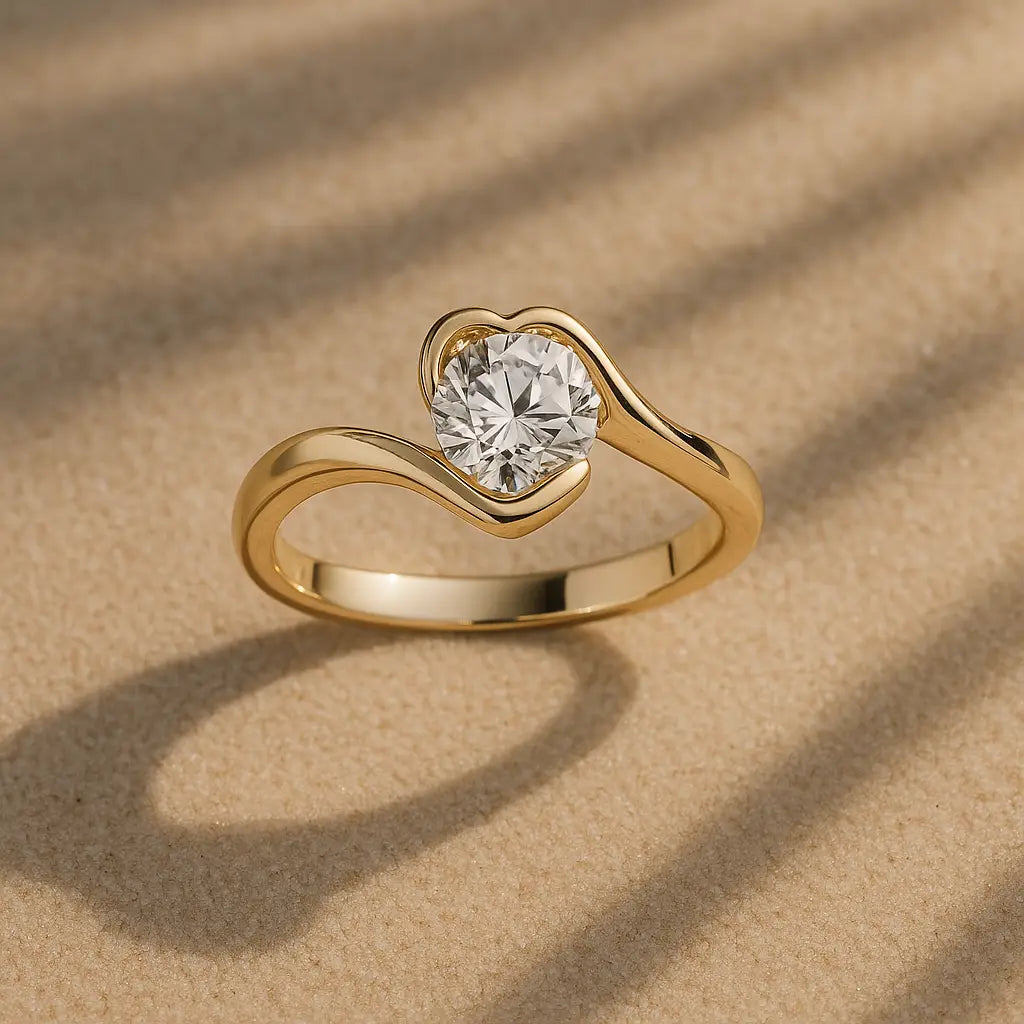 Herz Fassung Diamond