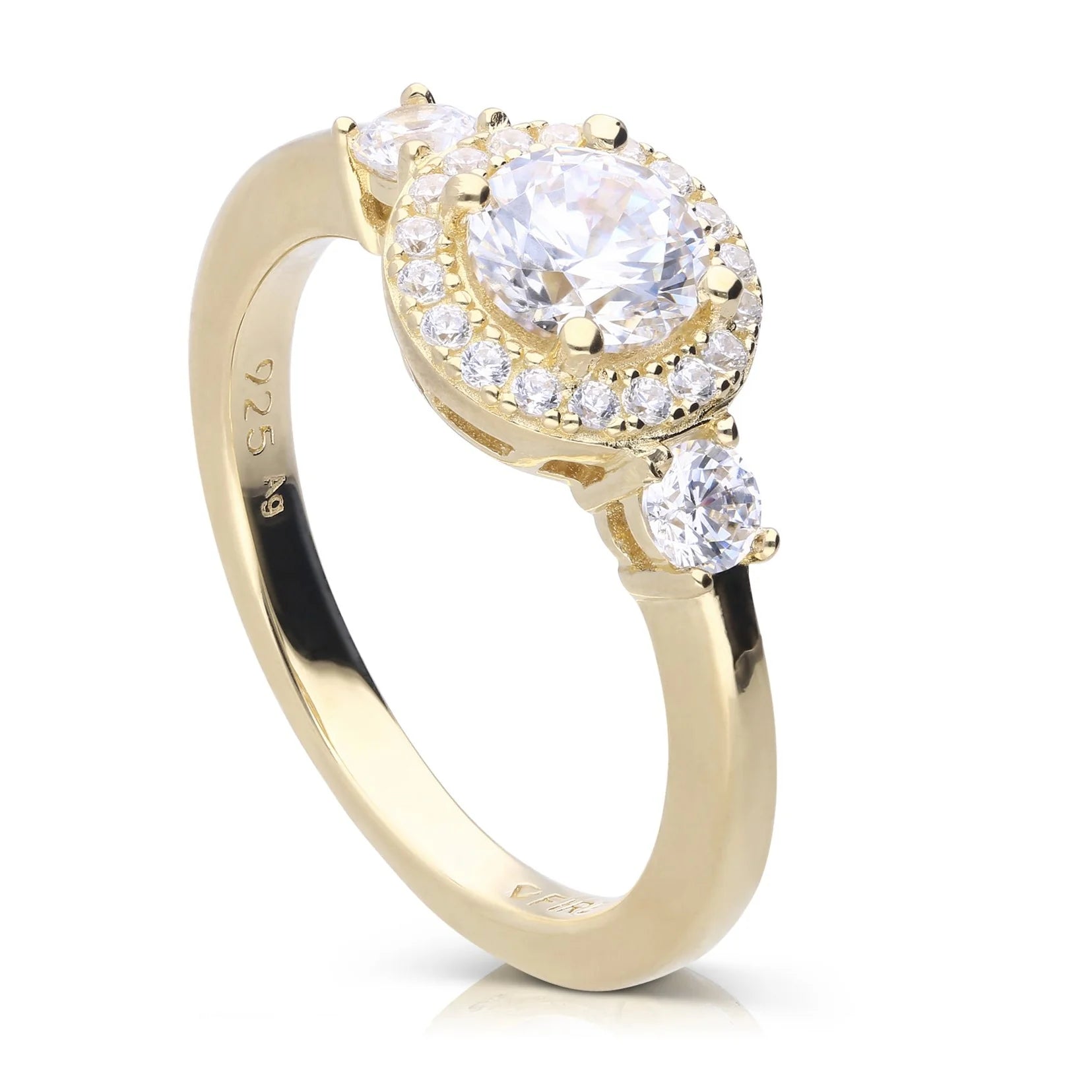 Ring 925/- Silber mit Diamonfire-Zirk.
