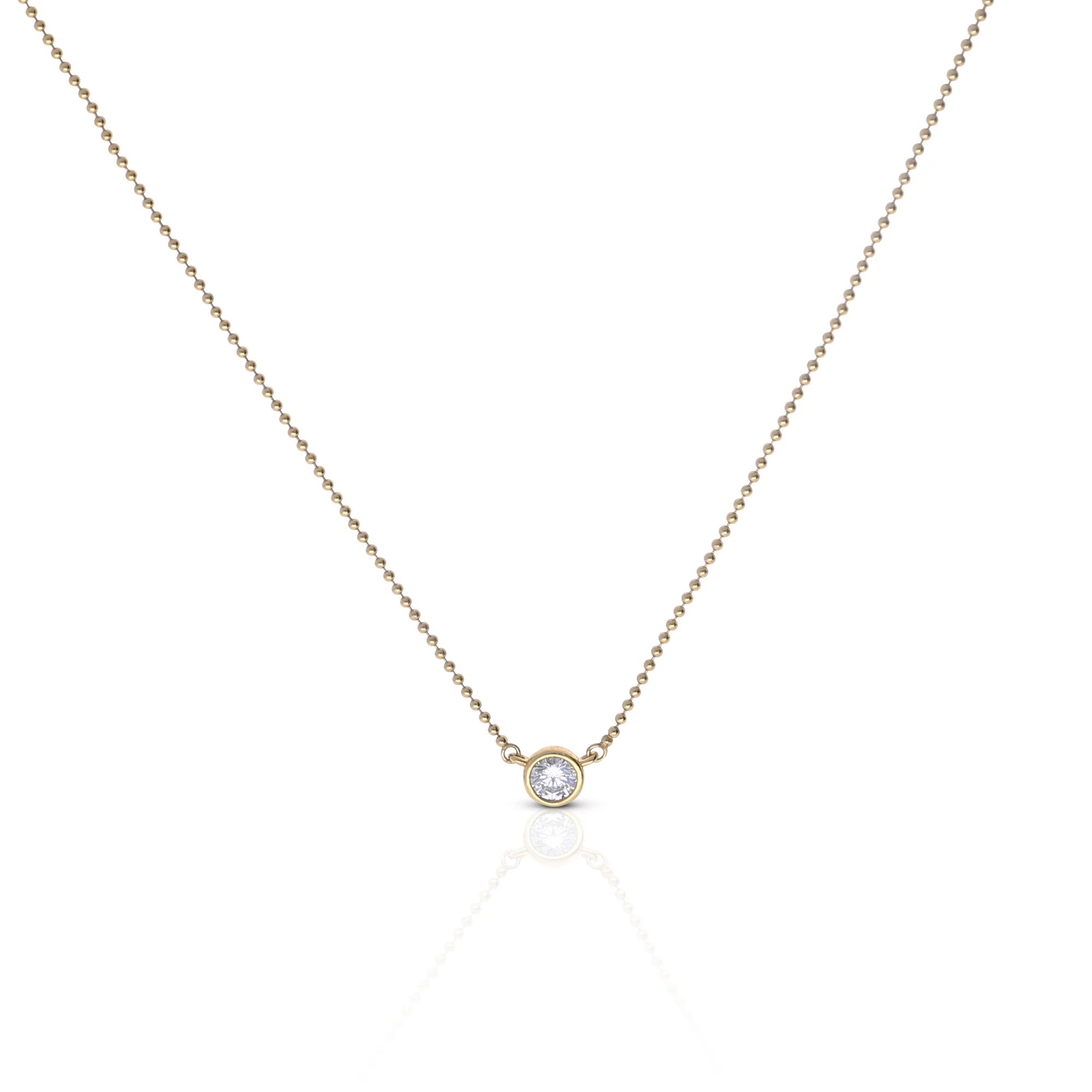 Kette 925/- Silber mit Diamonfire-Zirk.