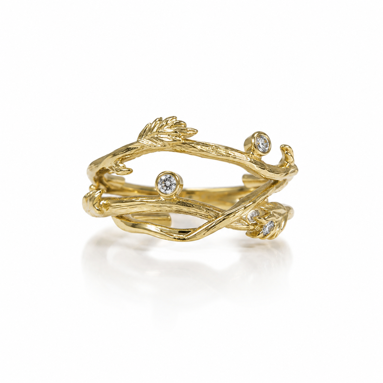Blumenranken Ring