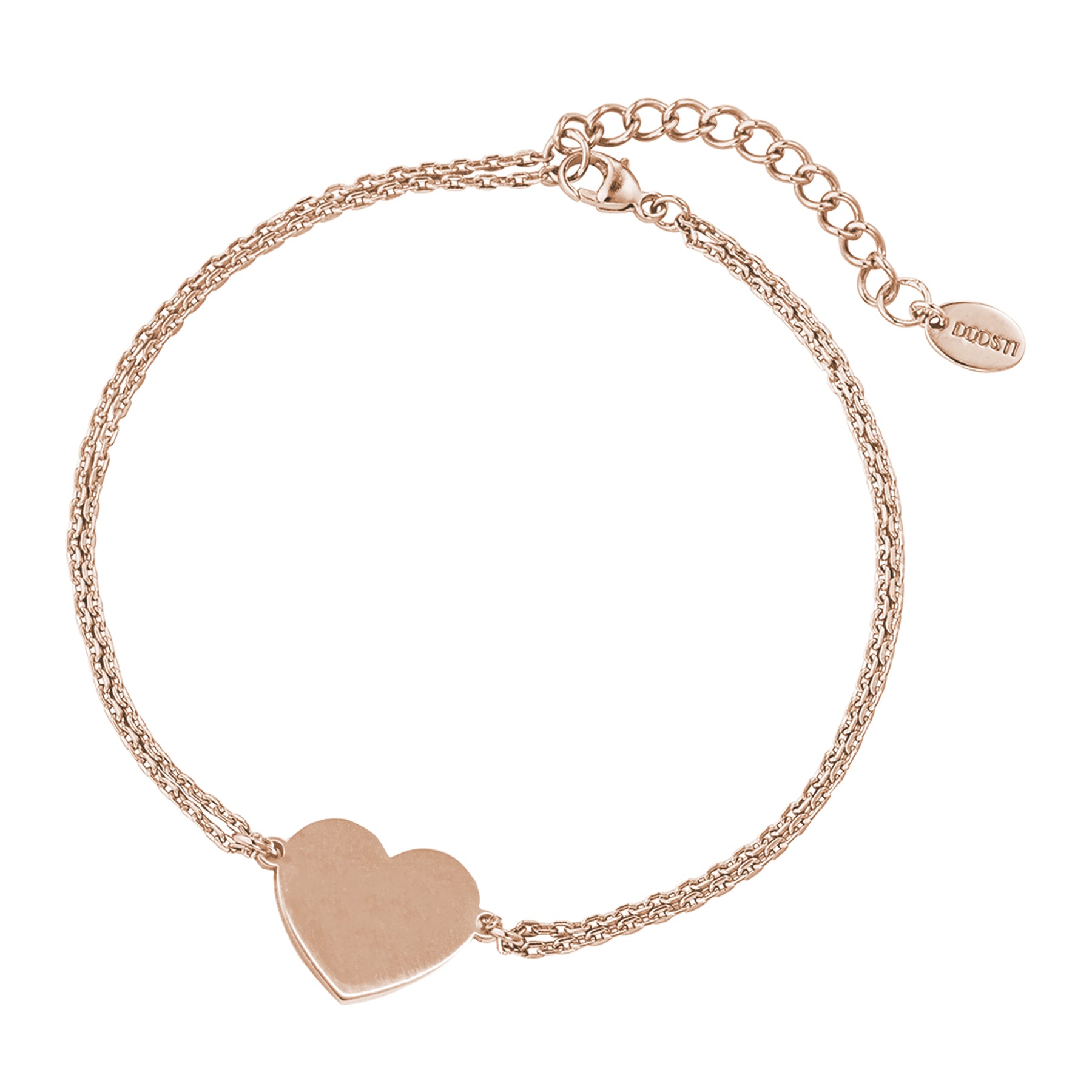 Damen Armband mit Herz Platte