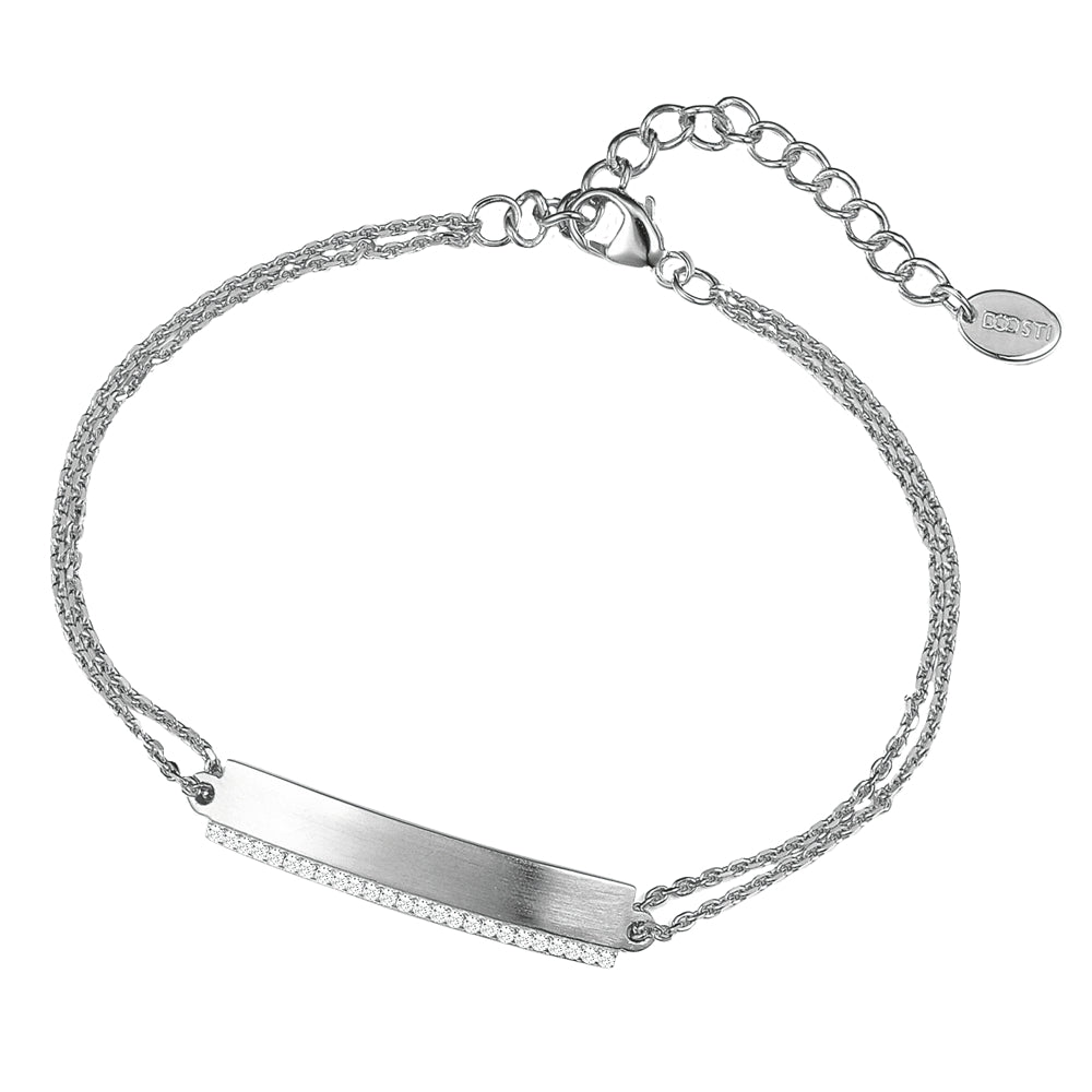 Damen Ident – Armband Gravur Zirk.