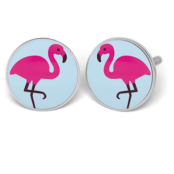 Flamingo Ohrstecker