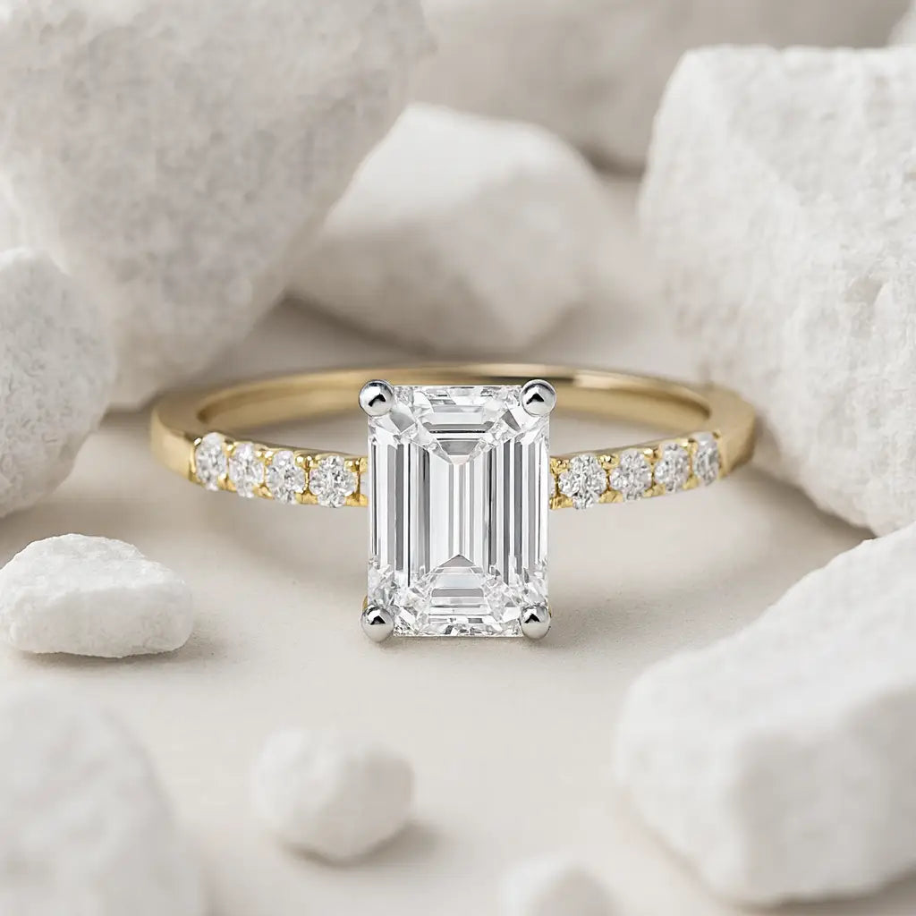 Emeralde Diamond 1,08ct LAB