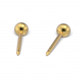 Gold Ohrstecker 4mm