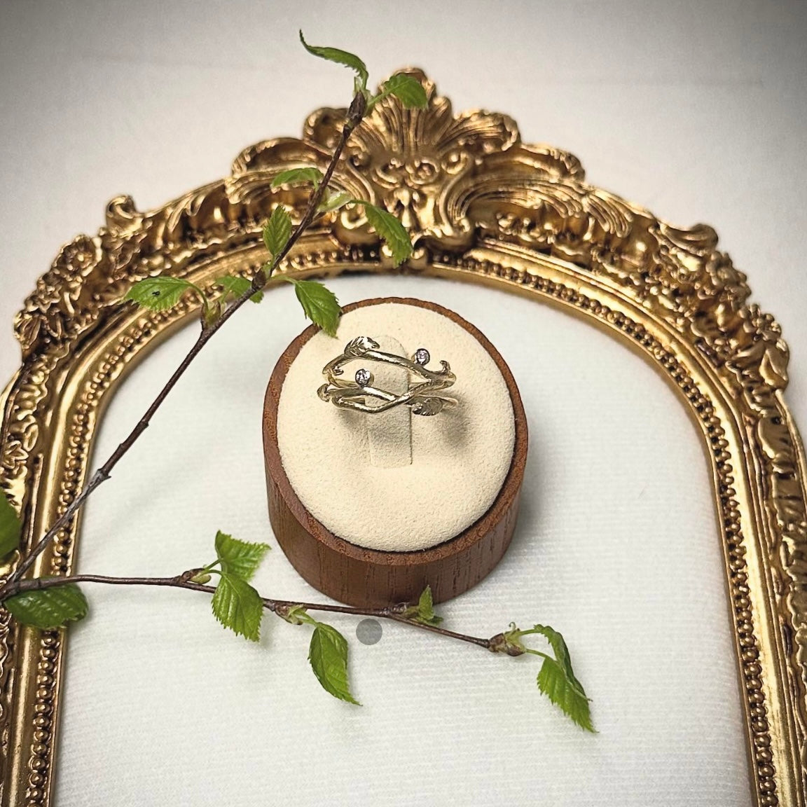 Blumenranken Ring