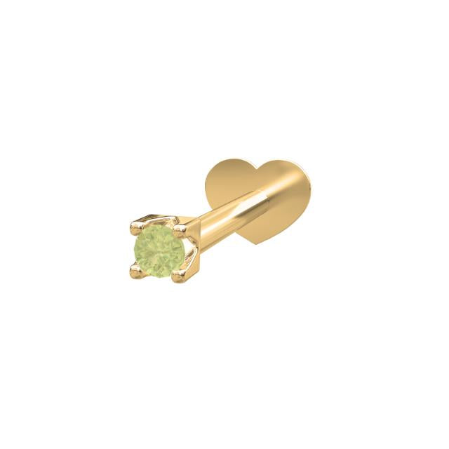 14k. Ohrstecker mit Peridot