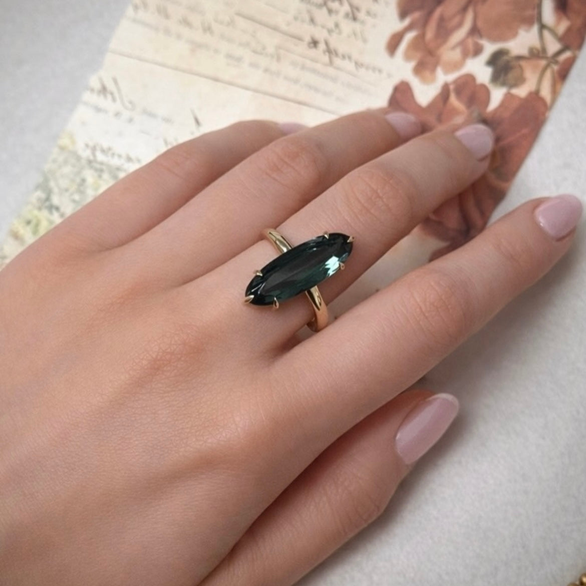 Turmalin Ring