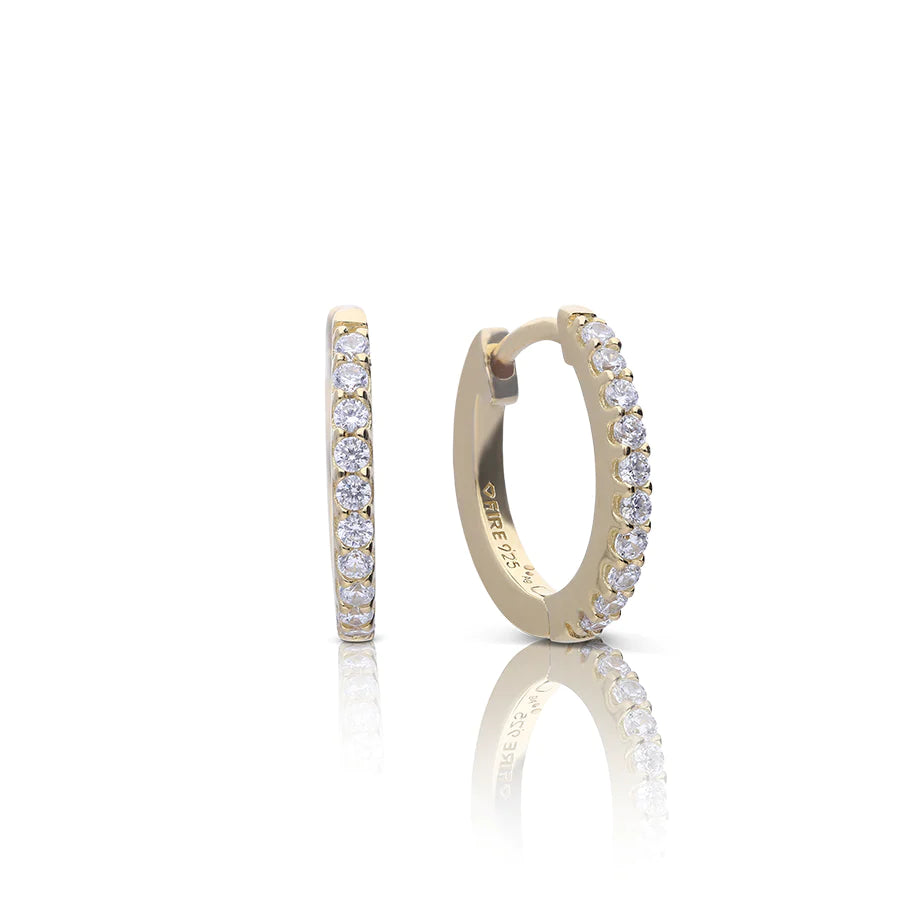 Creole 925/- Silber mit Diamonfire-Zirk.