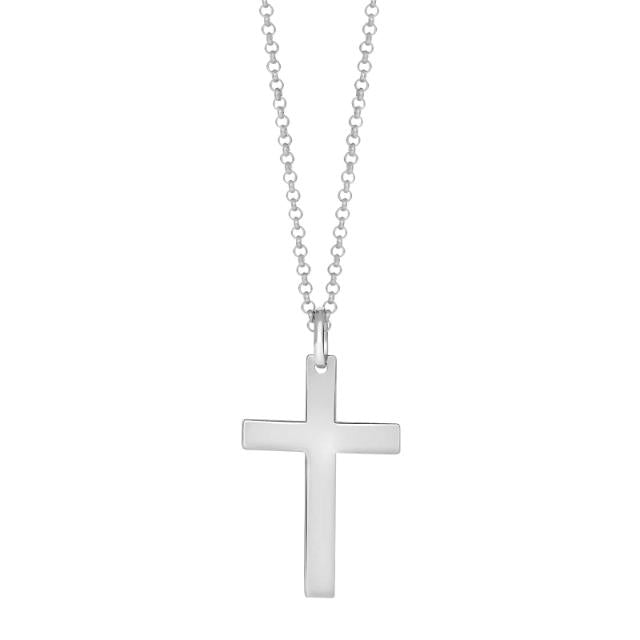 Stahl Ankerkette mit Kreuz