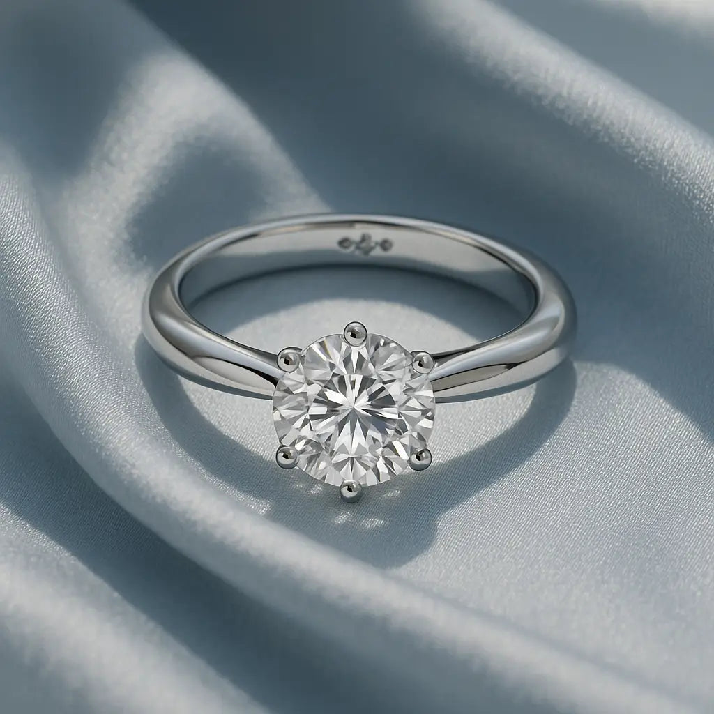 Brilliant 6er Krappe 1,00ct. LAB.