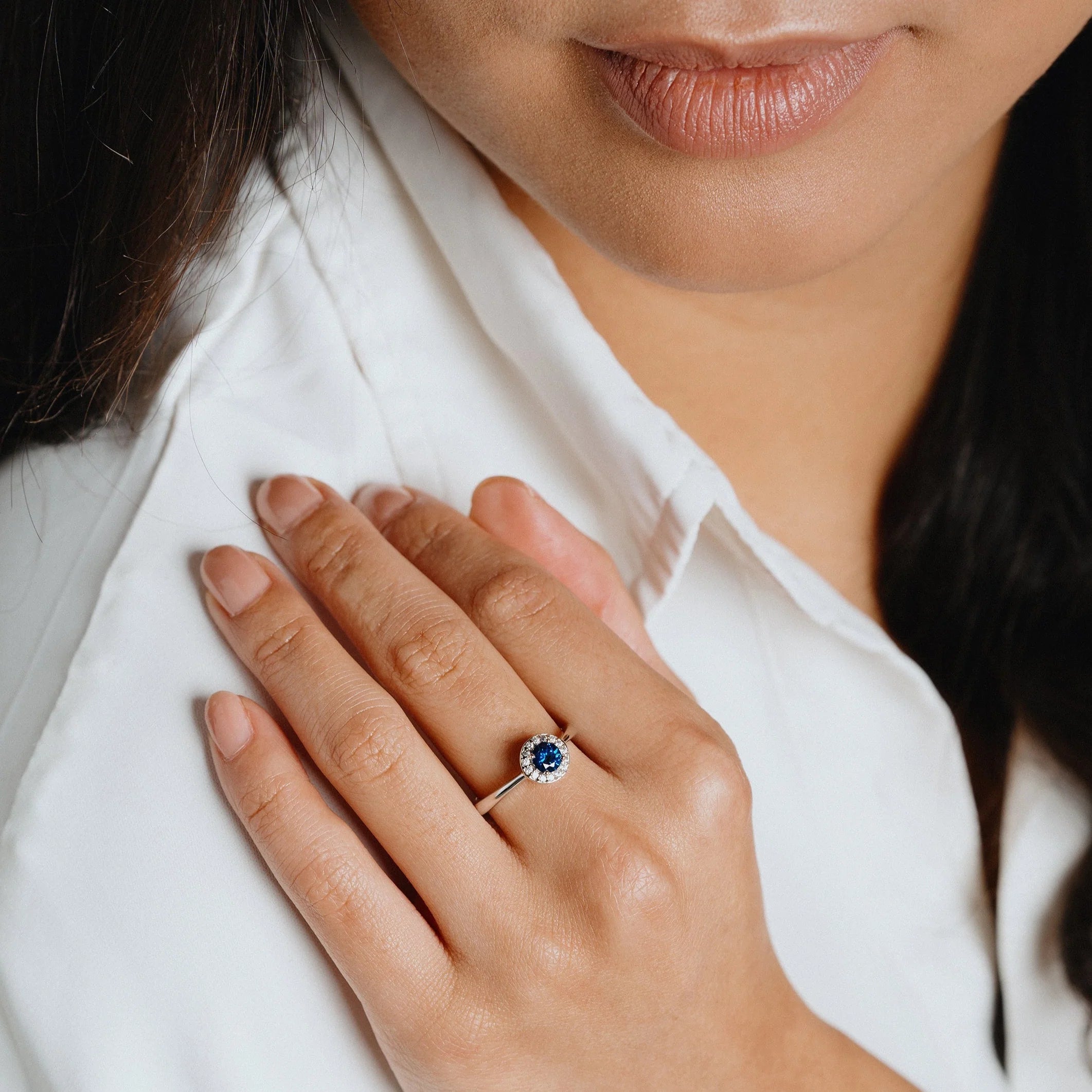 Ring 925/- Silber mit Diamonfire-Zirk.